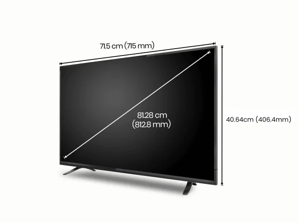 Smart LED TV and Fridge Combo